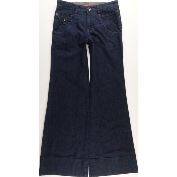 Fillmore Trouser Flare Leg Denim Jeans 25 A089 - Picture 1 of 6